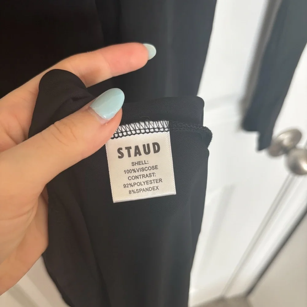 NEW STAUD FALCON DRESS BLACK - Picture 6 of 8